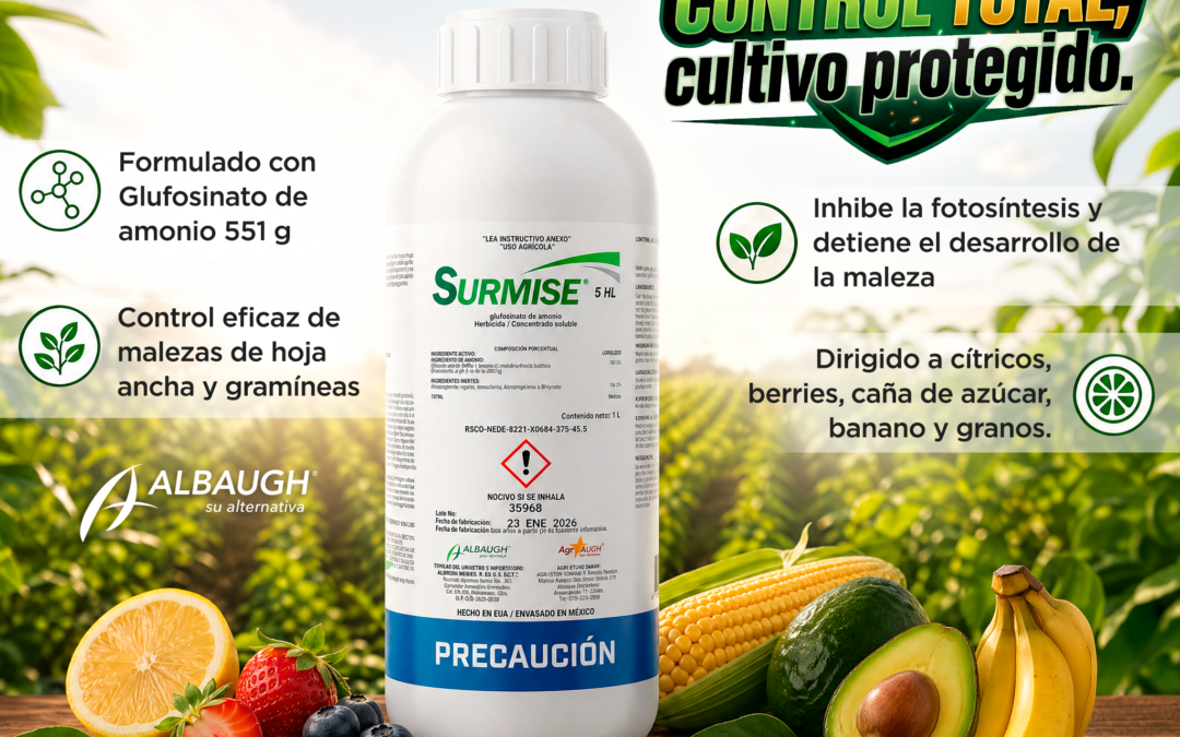 Albaugh lanza Surmise® 5HL, una nueva solución herbicida para el control eficiente de malezas